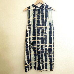 H&M High Neck Sleeveless Shift Dress Small